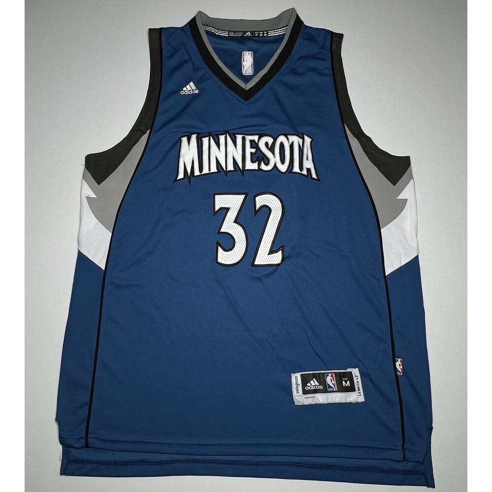 Minnesota Timberwolves KARL-ANTHONY TOWNS Jersey Men Sz M  Basketball Length +2